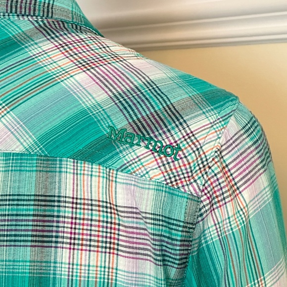 Marmot plaid shirt - Picture 8 of 11